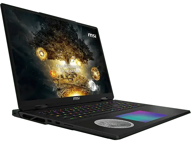 MSI Titan 18 HX Dragon Edition A2XWJG-273 Gaming Notebook Zoll, Intel® Core™ Ultra 9 Processor 285HX, 96 GB RAM, 6 TB SSD gesamt, Windows 11 Pro, GeForce RTX™ 5090, Norse Myth