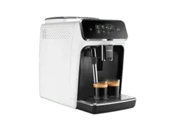 Philips EP2223/40 Kaffeevollautomat (Panarello Weiß, Keramik Mahlwerk, 15 bar, Dampfdüse)