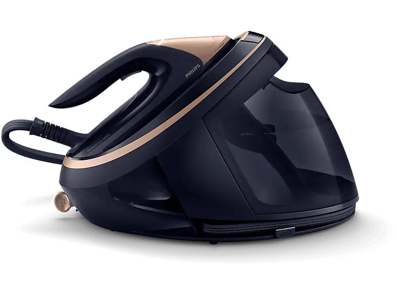 Philips PSG9030/20 Perfect Care 9000 Series Dampfbügeleisen (9 bar, 3100 Watt, 1,8 l Wassertank, Rose)