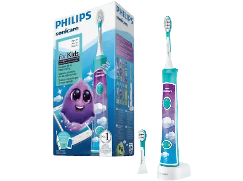Philips HX6322/04 Sonicare Kids Connected Elektrische Schallzahnbürste Weiß