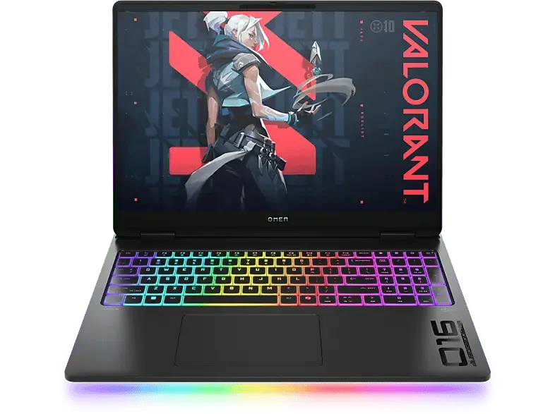 HP Omen max 16-ah0910ng Gaming Notebook 16 Zoll, Intel® Core™ Ultra 7 Prozessor 255HX, 32 GB RAM, Windows 11 Home, GeForce RTX™ 5080, Schwarz