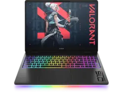 HP Omen max 16-ak0900ng Gaming Notebook 16 Zoll, WQXGA, AMD Ryzen™ AI 9 HX 375 (max. Boost-Taktung bis zu 5,1 GHz, 24 MB L3 Cache,12 Kerne, Threads) , 32 GB RAM, Windows 11 Home, GeForce RTX™ 5080, Shadow Black, Sandgestrahlt und lackiert