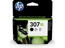 HP Druckkopf mit Tinte 307XL, Schwarz (3YM64AE); Original