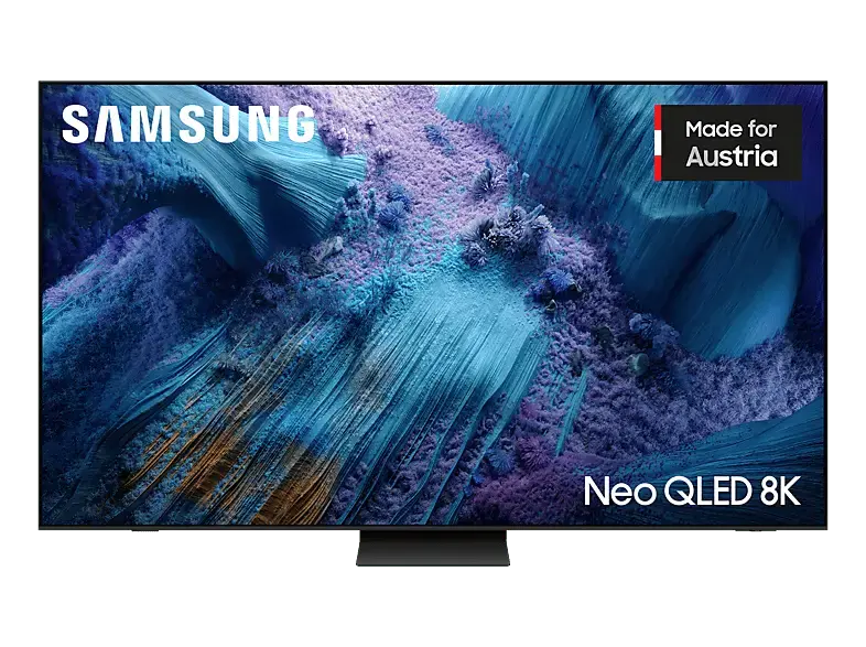 Samsung QN990F (2025) 85 Zoll Neo QLED 8K Mini LED Vision AI TV; QLED TV