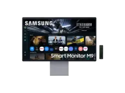 Samsung M90SF 32 Zoll Gaming Monitor, UHD 4K, 0,03 ms Reaktionszeit, 250 cd/m&sup2;, 165 Hz, Silber