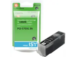 ISY Tintenpatrone ICI-1038 Canon PGI-570XL, schwarz