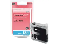 ISY Tintenpatrone IBI-1020 Brother LC-123, schwarz