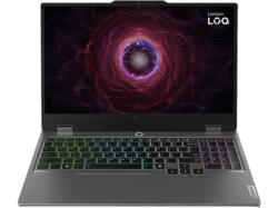 LENOVO LOQ 15ARP9 Gaming Notebook 15,6 Zoll, Full-HD, AMD Ryzen™ 7 7435HS Prozessor, 16 GB RAM, 512 GB, Windows 11 Home, GeForce RTX™ 4050, Luna Grey