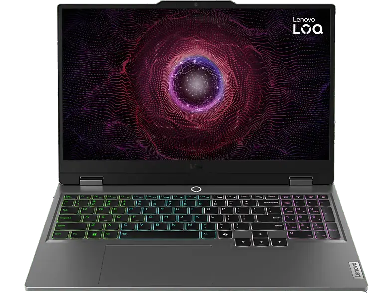 LENOVO LOQ 15ARP9 Gaming Notebook 15,6 Zoll, Full-HD, AMD Ryzen™ 7 7435HS Prozessor, 16 GB RAM, 512 GB, Windows 11 Home, GeForce RTX™ 4050, Luna Grey