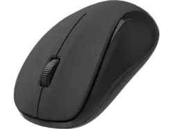 HAMA Optische 3-Tasten-Funkmaus "MW-300 V2", geräuschlos, USB-Empfänger, Schwarz