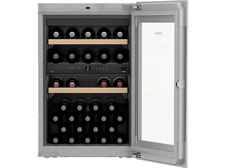 Liebherr EWTGB 1683-26 Weintemperierschrank (105 l, 143 kWh, EEK: G, Schwarz, Anzahl Flaschen: 33)