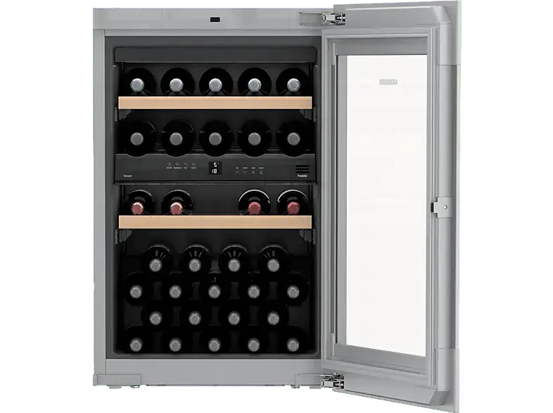 Liebherr EWTGB 1683-26 Weintemperierschrank (105 l, 143 kWh, EEK: G, Schwarz, Anzahl Flaschen: 33)