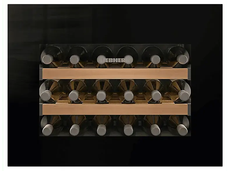Liebherr WKEgb 582 GrandCru Weinklimaschrank (47 l, 116 kWh, EEK: G, Schwarz, Anzahl Flaschen: 18)