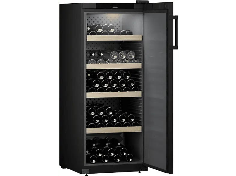 Liebherr WSbl 4601 GrandCru Weinlagerschrank (323 l, 84 kWh, EEK: C, Schwarz, Anzahl Flaschen: 166)