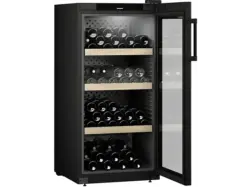 Liebherr WPbl 4201 GrandCru Weinlagerschrank (272 l, 95 kWh, EEK: E, Schwarz, Anzahl Flaschen: 141)