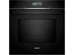 Siemens HM776GKB1 Backofen mit Mikrowellenfunktion, 60 x cm ( Schwarz, 594 mm breit)