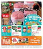 Supermarché MATCH Fête du Boucher - au 05.10.2025