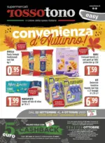 Supermercati Rossotono Easy Convenienza d'autunno - al 04.10.2025