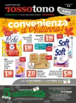Supermercati Rossotono Easy Convenienza d'autunno - al 04.10.2025