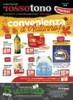 Supermercati Rossotono Market Convenienza d'autunno - al 04.10.2025