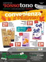 Supermercati Rossotono Easy Convenienza d'autunno - al 04.10.2025