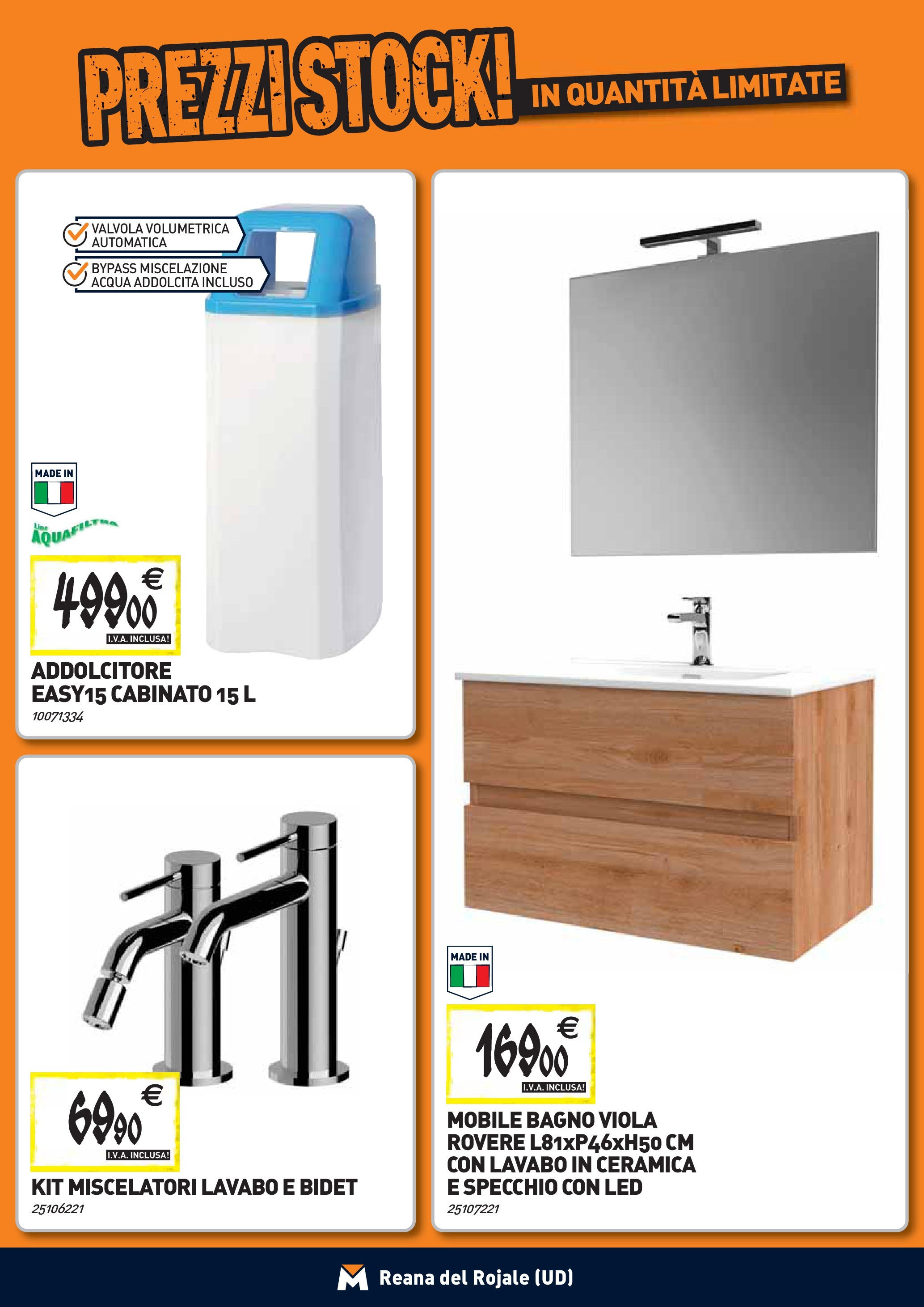 Nuovo TECNOMAT - Straordinari prezzi stock! dal 24/09/2025 > offerte anteprima 🛍️ | Pagina: 6 | Prodotti: Mobile, Acqua, Bagno, Specchio