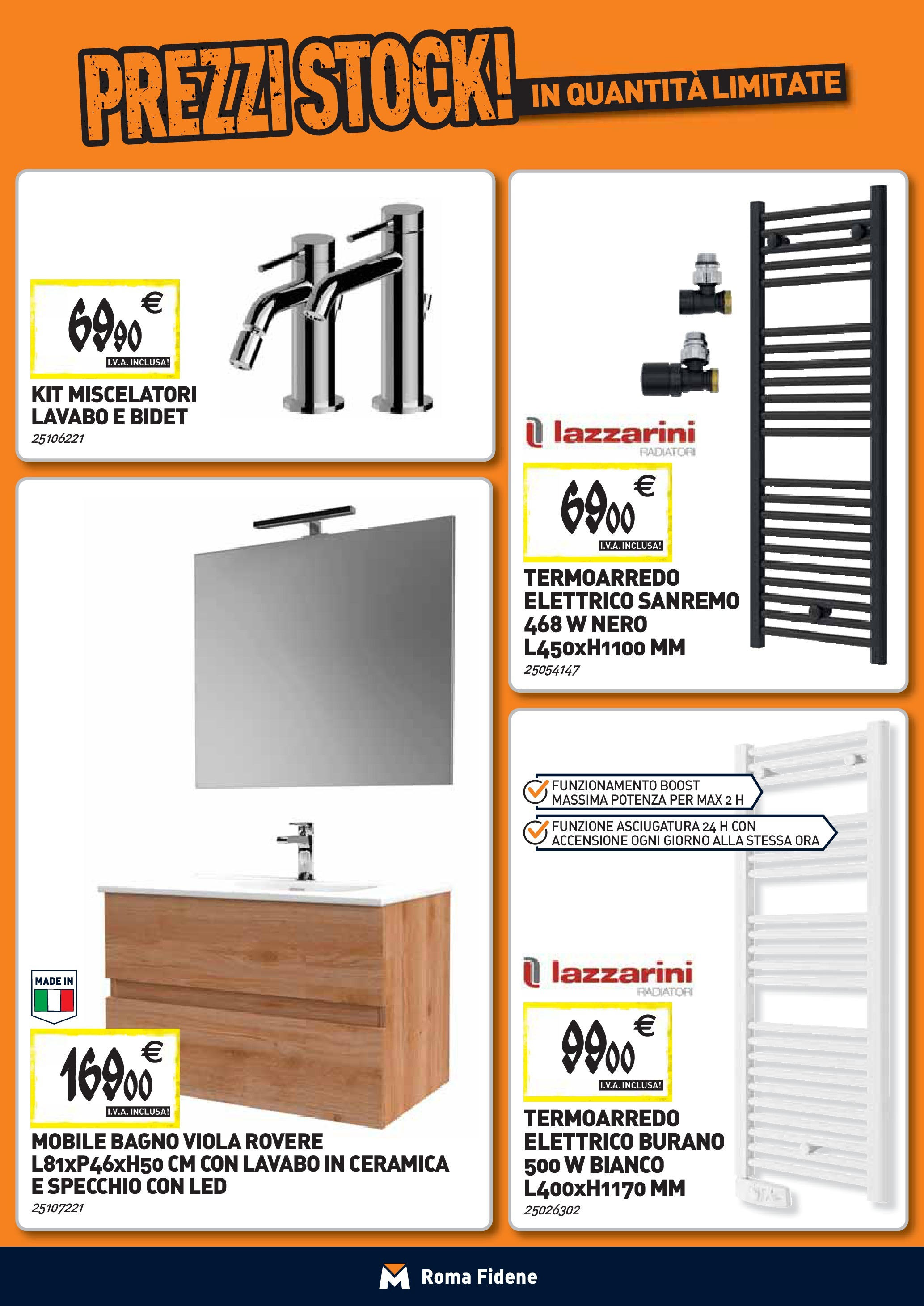Nuovo TECNOMAT - Straordinari prezzi stock! dal 24/09/2025 > offerte anteprima 🛍️ | Pagina: 6 | Prodotti: Mobile, Bagno, Specchio