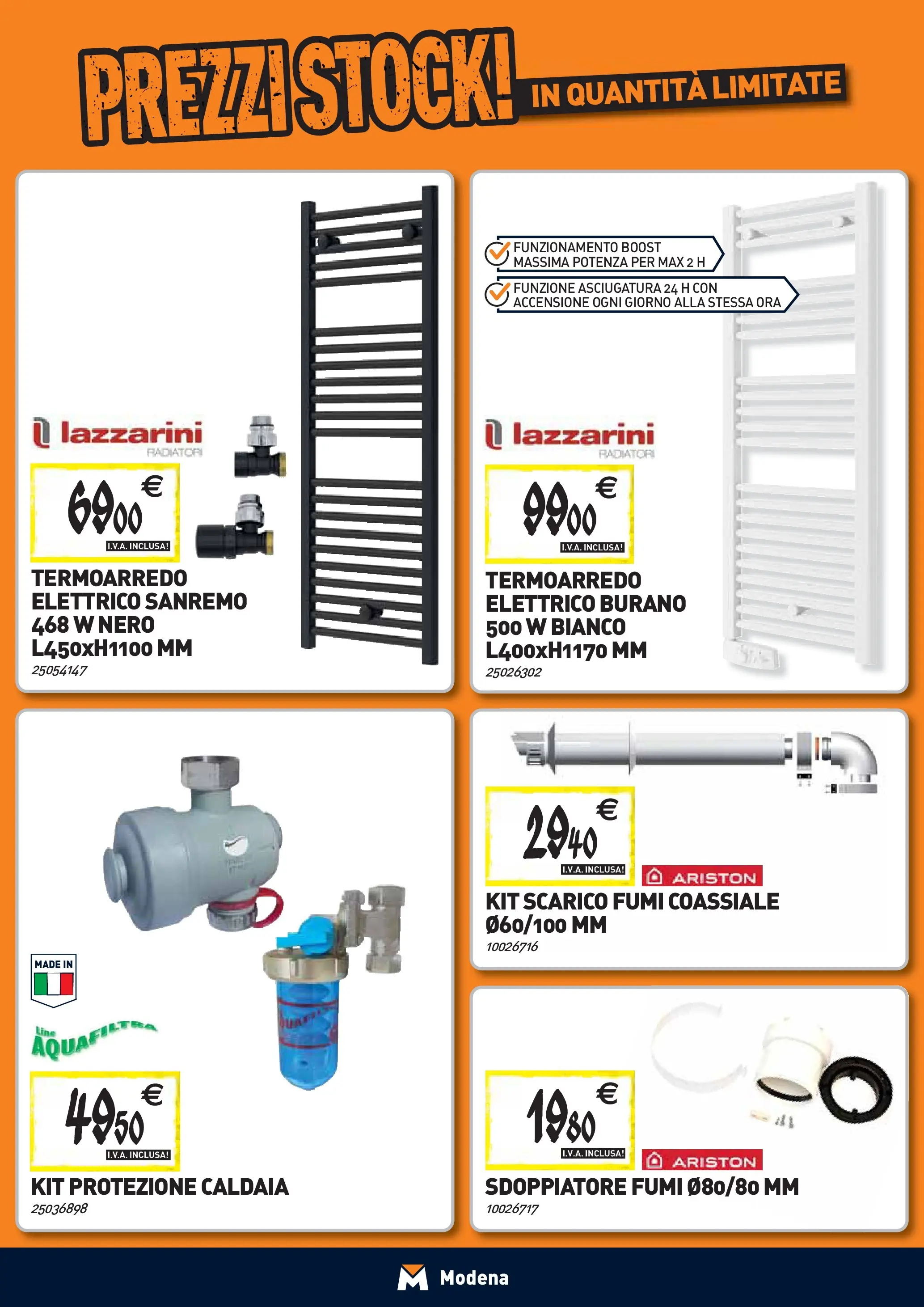 Nuovo TECNOMAT - Straordinari prezzi stock! dal 24/09/2025 > offerte anteprima 🛍️ | Pagina: 8 | Prodotti: Caldaia