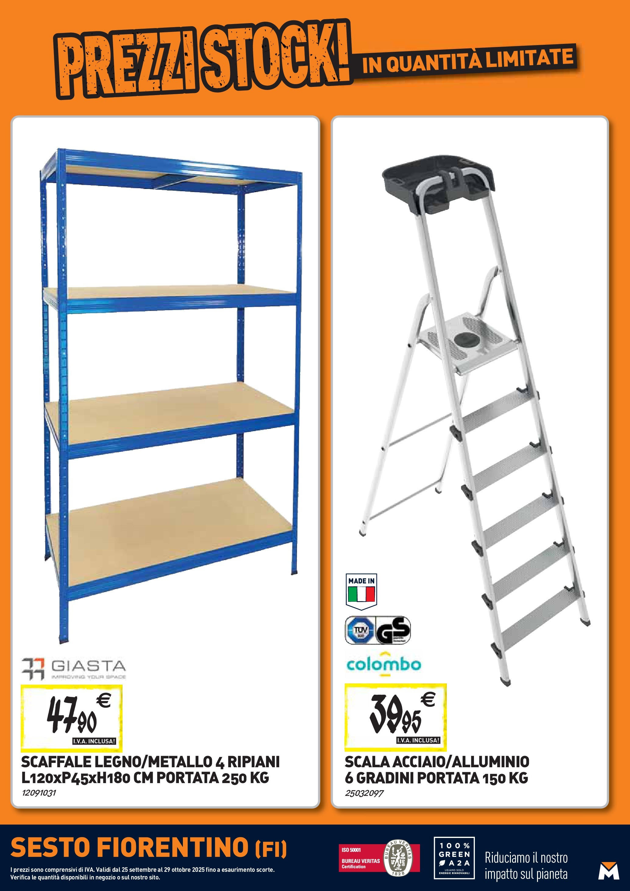 Nuovo TECNOMAT - Straordinari prezzi stock! dal 24/09/2025 > offerte anteprima 🛍️ | Pagina: 24 | Prodotti: Scaffale, Scala