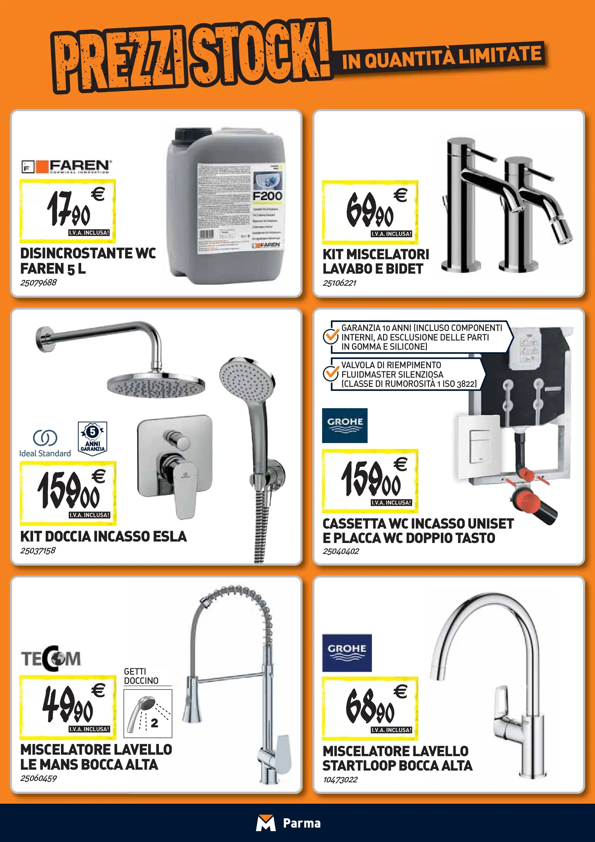Nuovo TECNOMAT - Straordinari prezzi stock! dal 24/09/2025 > offerte anteprima 🛍️ | Pagina: 4 | Prodotti: Lavello, Miscelatore, Silicone, Doccia