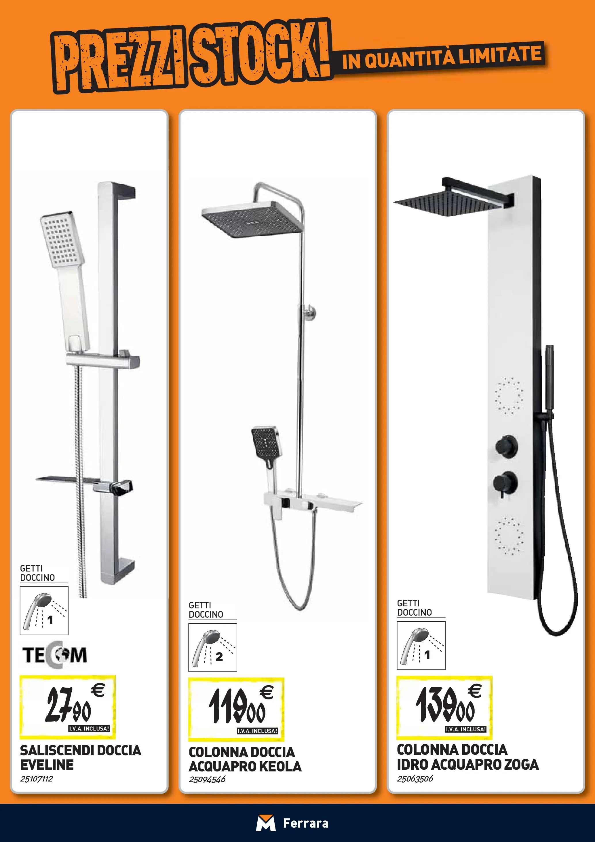 Nuovo TECNOMAT - Straordinari prezzi stock! dal 24/09/2025 > offerte anteprima 🛍️ | Pagina: 5 | Prodotti: Tè, Doccia