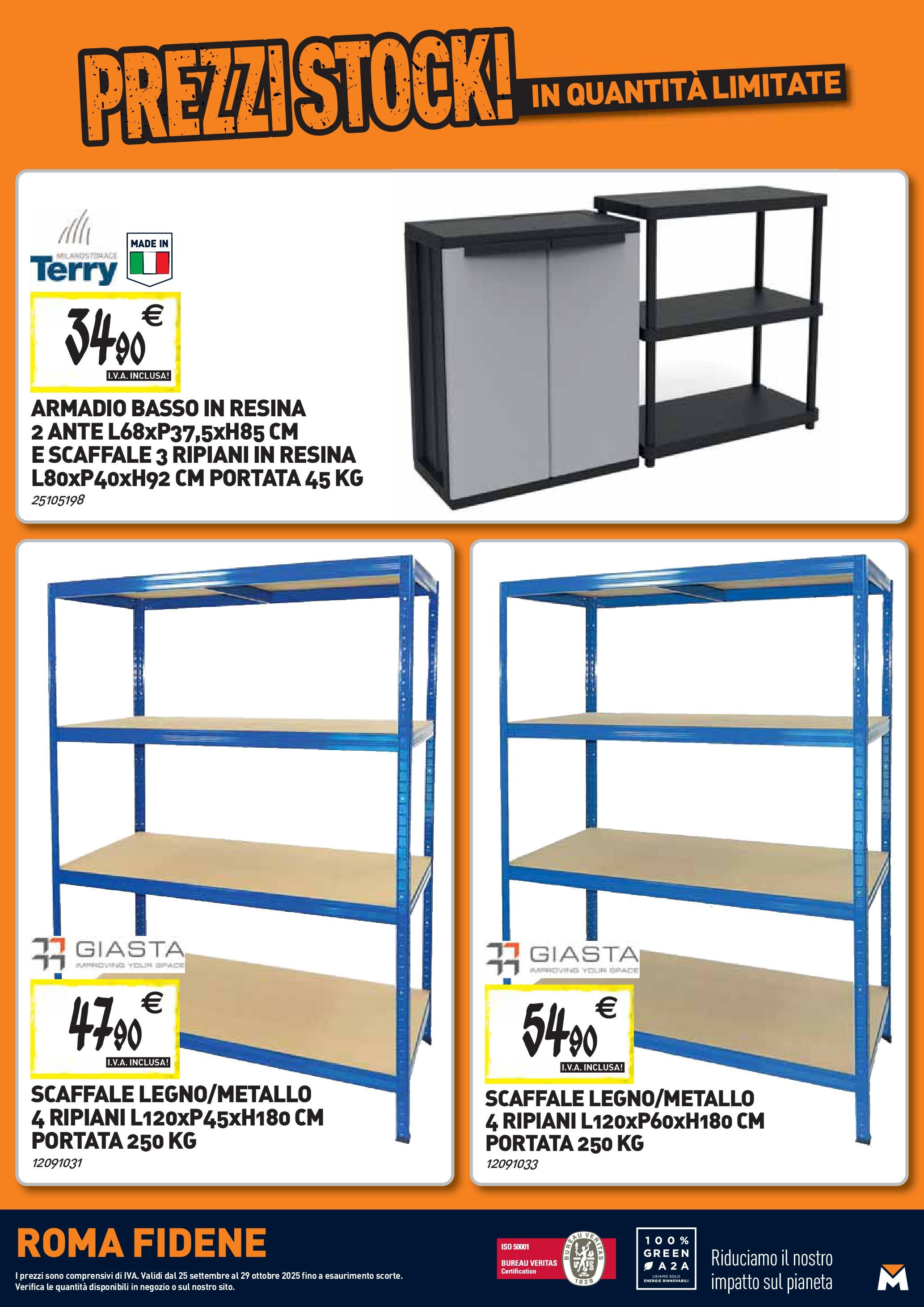 Nuovo TECNOMAT - Straordinari prezzi stock! dal 24/09/2025 > offerte anteprima 🛍️ | Pagina: 26 | Prodotti: Scaffale, Armadio