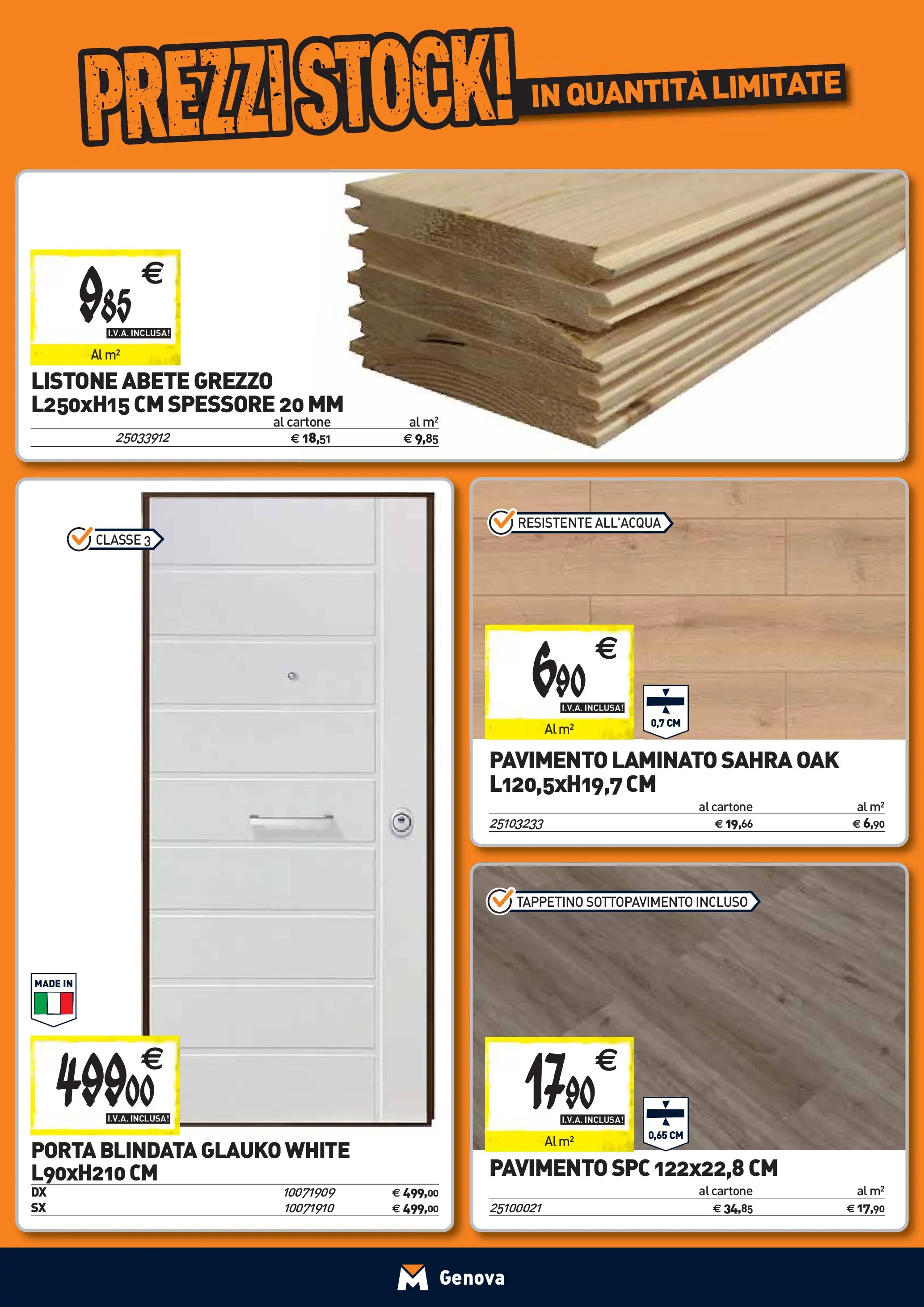 Nuovo TECNOMAT - Straordinari prezzi stock! dal 24/09/2025 > offerte anteprima 🛍️ | Pagina: 12 | Prodotti: Pavimento