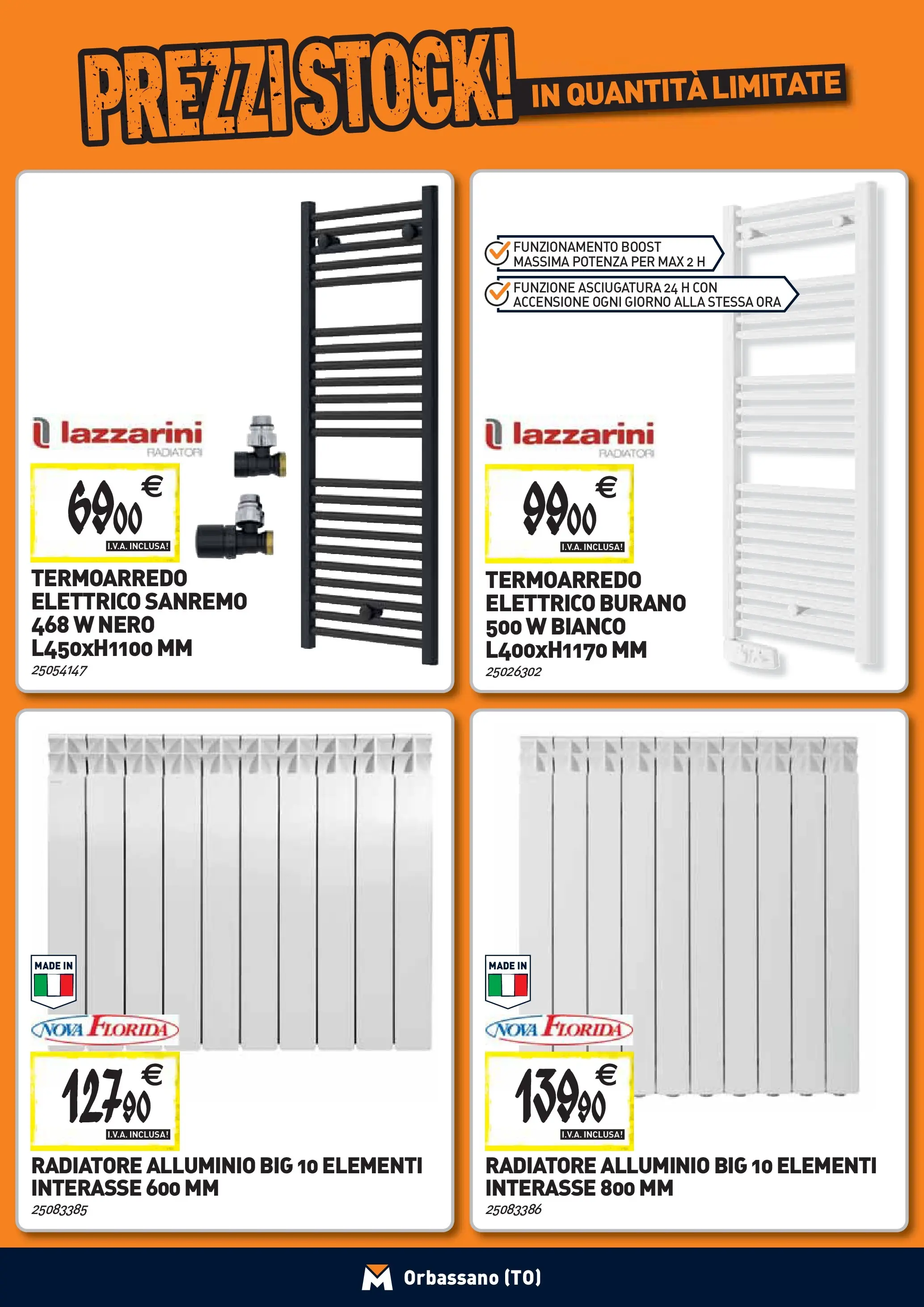 Nuovo TECNOMAT - Straordinari prezzi stock! dal 24/09/2025 > offerte anteprima 🛍️ | Pagina: 7 | Prodotti: Alluminio