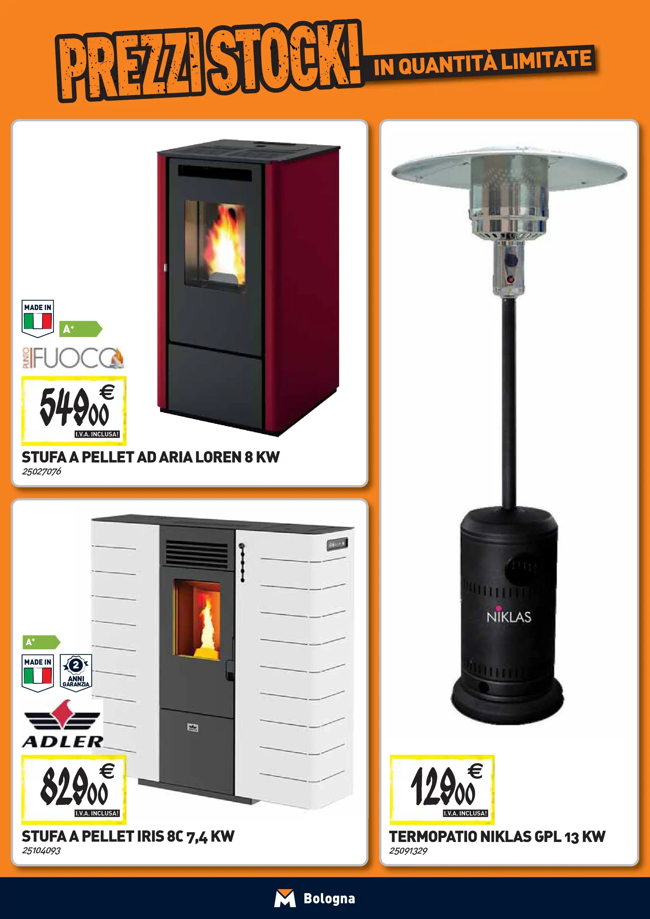Nuovo TECNOMAT - Straordinari prezzi stock! dal 24/09/2025 > offerte anteprima 🛍️ | Pagina: 11 | Prodotti: Pellet, Stufa a pellet, Stufa