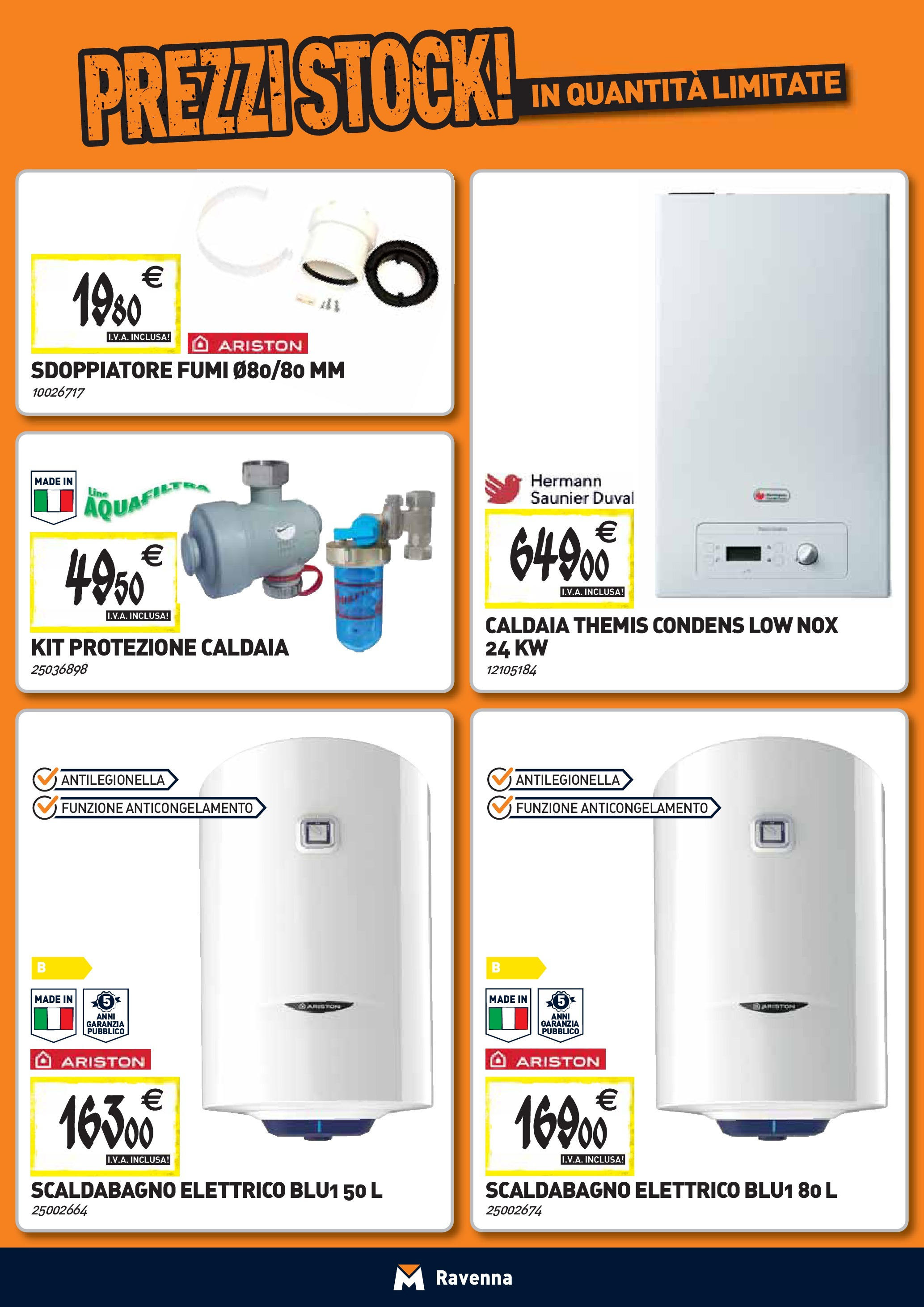 Nuovo TECNOMAT - Straordinari prezzi stock! dal 24/09/2025 > offerte anteprima 🛍️ | Pagina: 8 | Prodotti: Scaldabagno, Caldaia