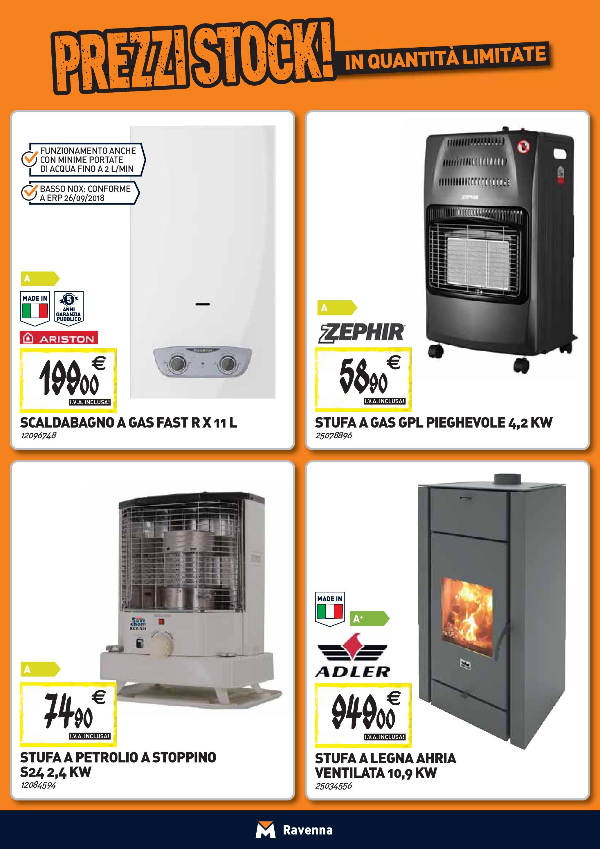 Nuovo TECNOMAT - Straordinari prezzi stock! dal 24/09/2025 > offerte anteprima 🛍️ | Pagina: 9 | Prodotti: Stufa a legna, Acqua, Stufa, Stufa a gas