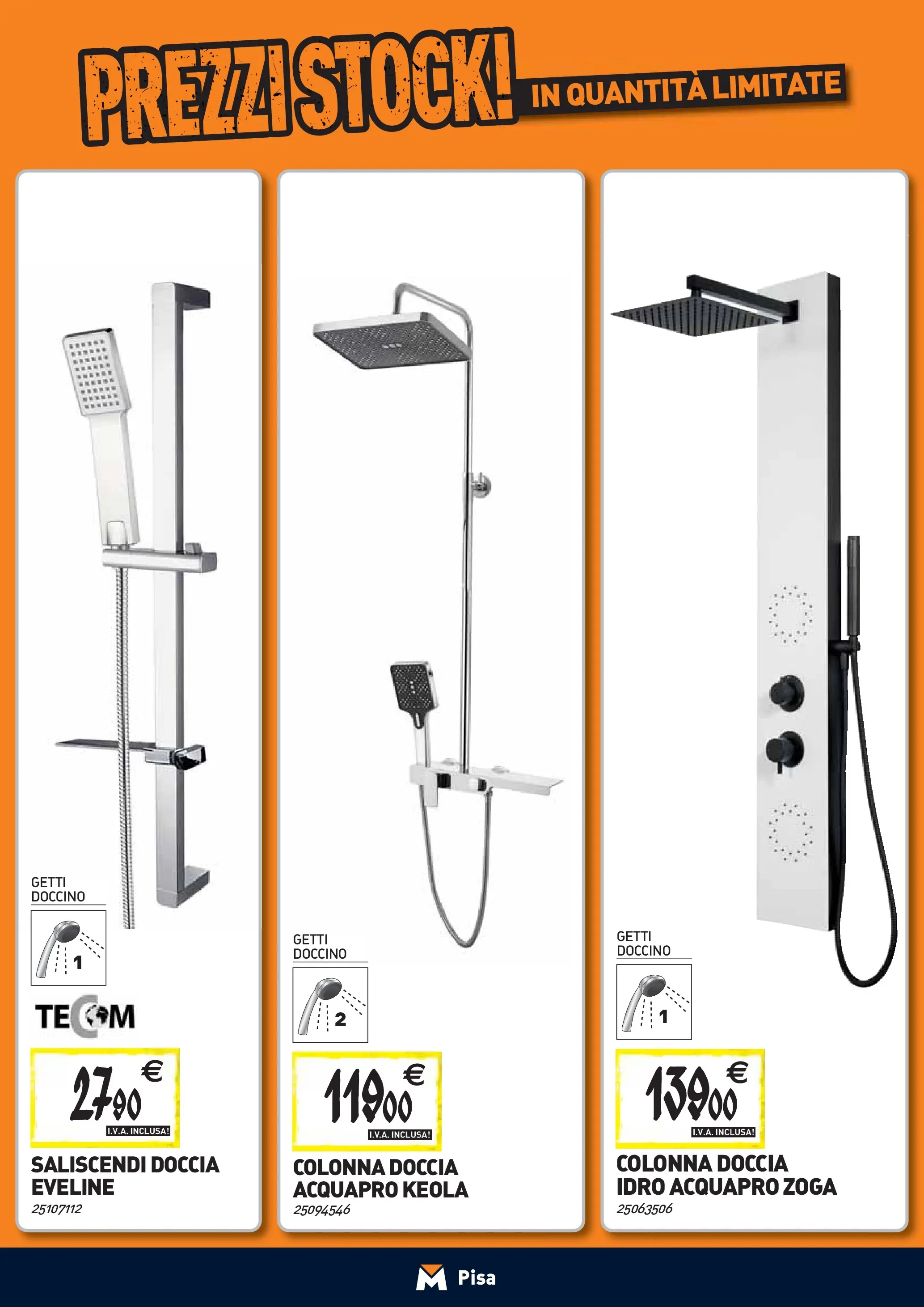 Nuovo TECNOMAT - Straordinari prezzi stock! dal 24/09/2025 > offerte anteprima 🛍️ | Pagina: 5 | Prodotti: Tè, Doccia