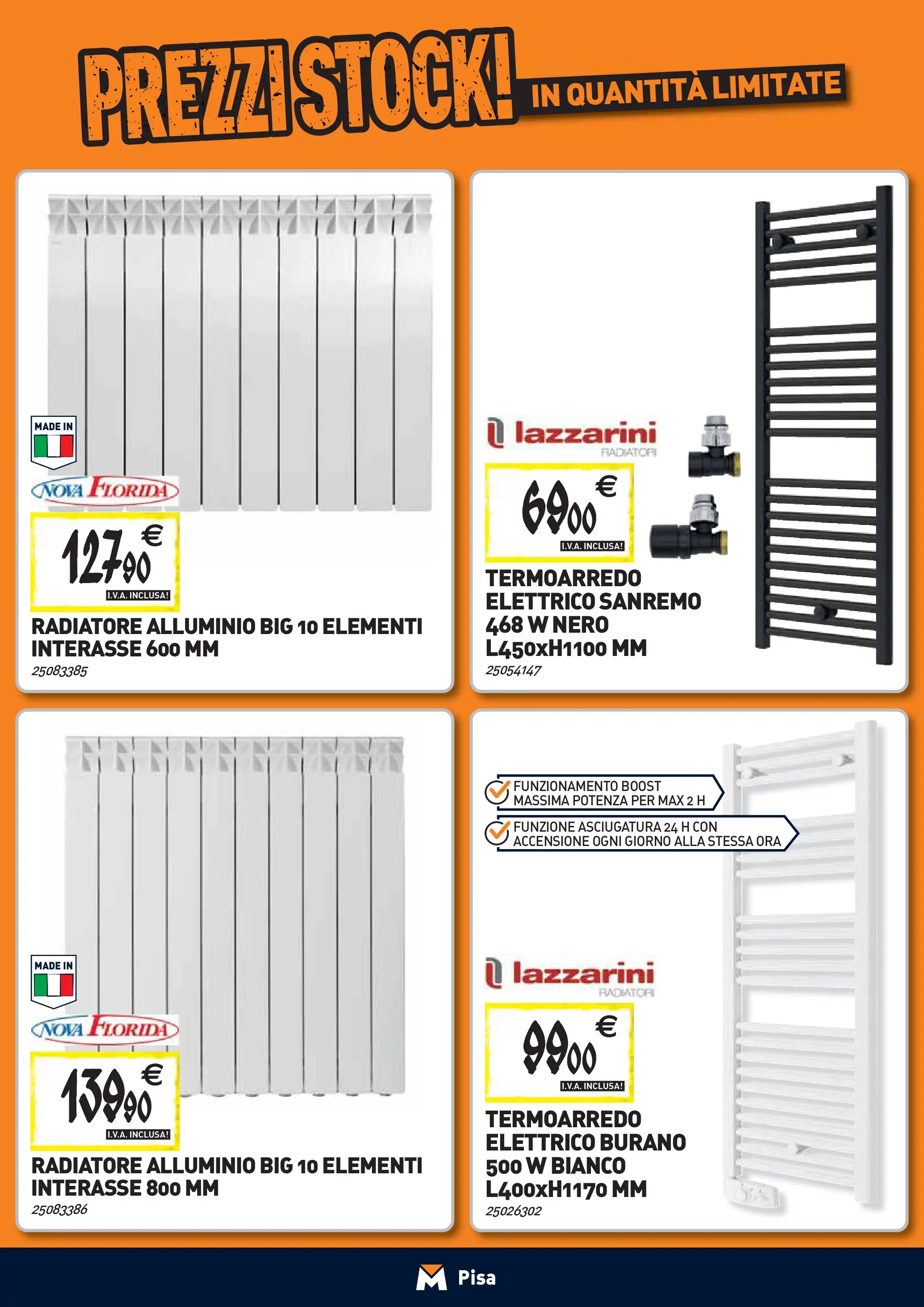 Nuovo TECNOMAT - Straordinari prezzi stock! dal 24/09/2025 > offerte anteprima 🛍️ | Pagina: 7 | Prodotti: Alluminio