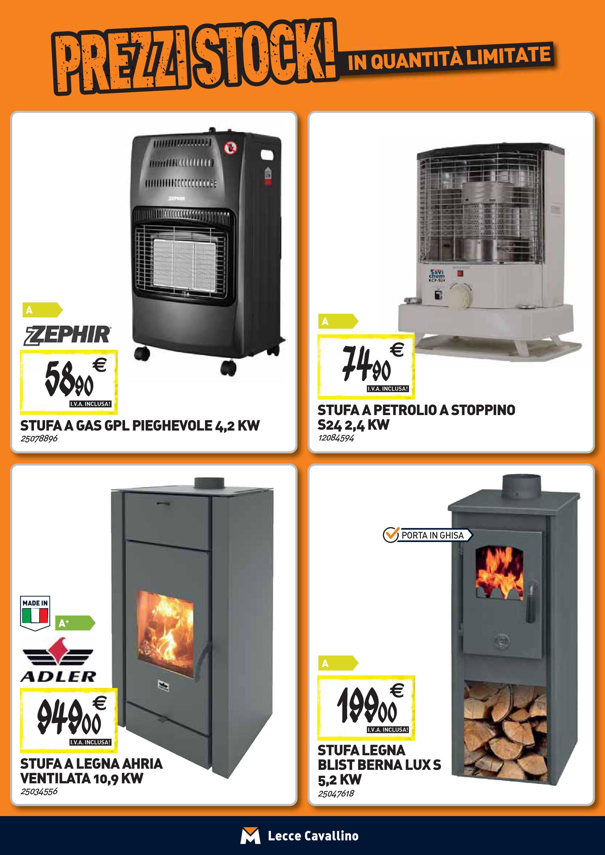 Nuovo TECNOMAT - Straordinari prezzi stock! dal 24/09/2025 > offerte anteprima 🛍️ | Pagina: 9 | Prodotti: Stufa a legna, Stufa, Stufa a gas