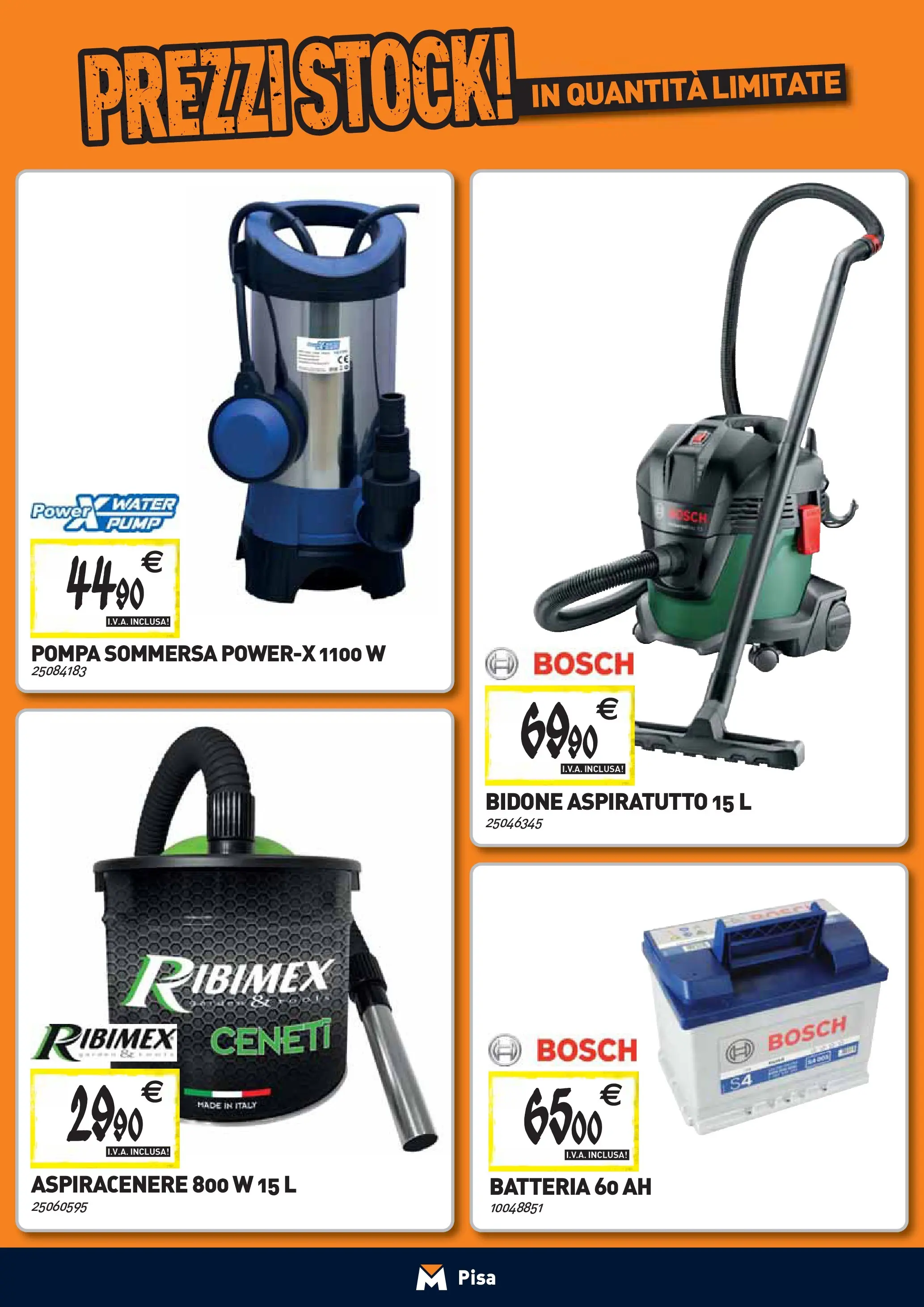 Nuovo TECNOMAT - Straordinari prezzi stock! dal 24/09/2025 > offerte anteprima 🛍️ | Pagina: 24 | Prodotti: Aspiracenere, Batteria