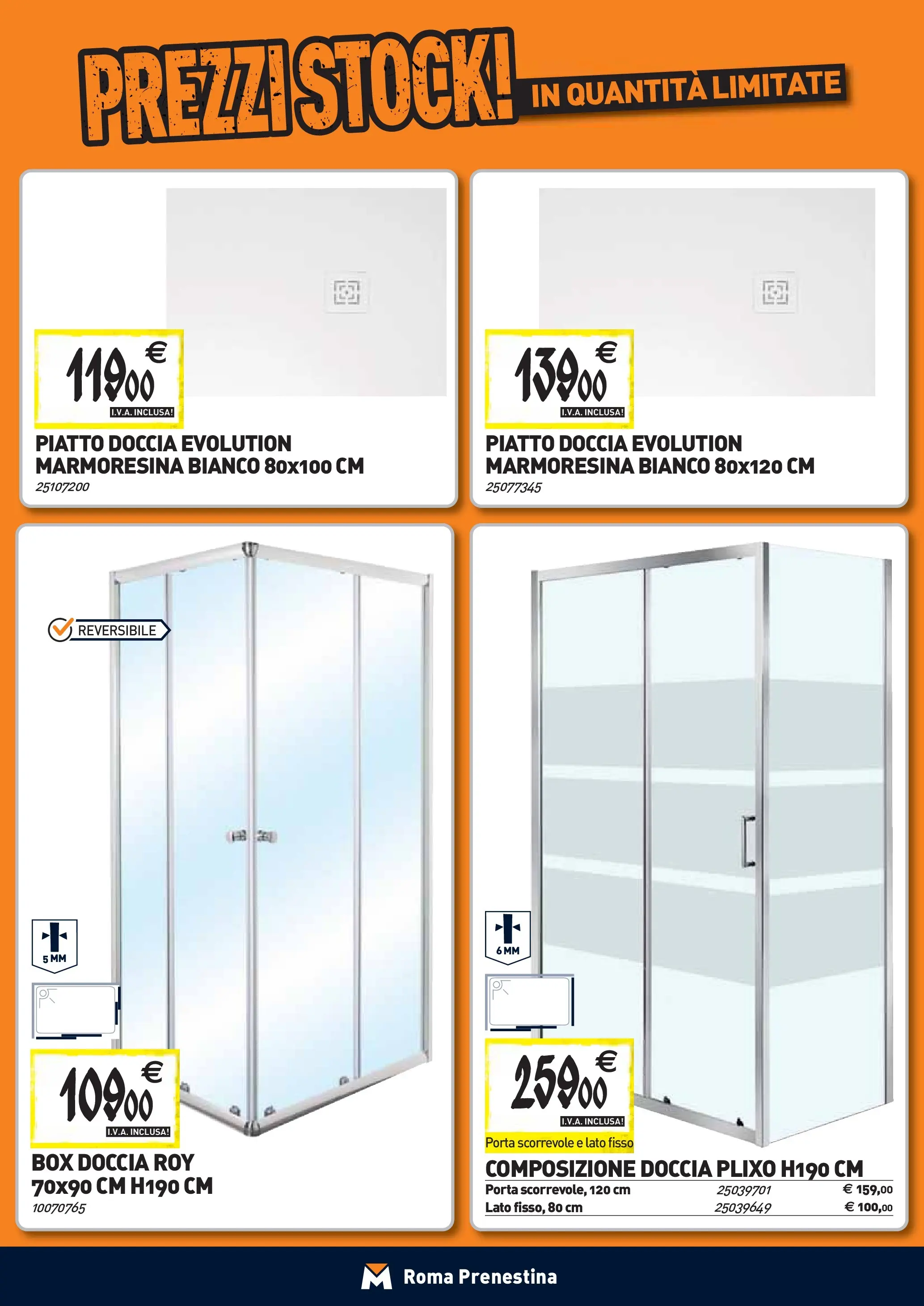 Nuovo TECNOMAT - Straordinari prezzi stock! dal 24/09/2025 > offerte anteprima 🛍️ | Pagina: 2 | Prodotti: Box doccia, Piatto, Doccia