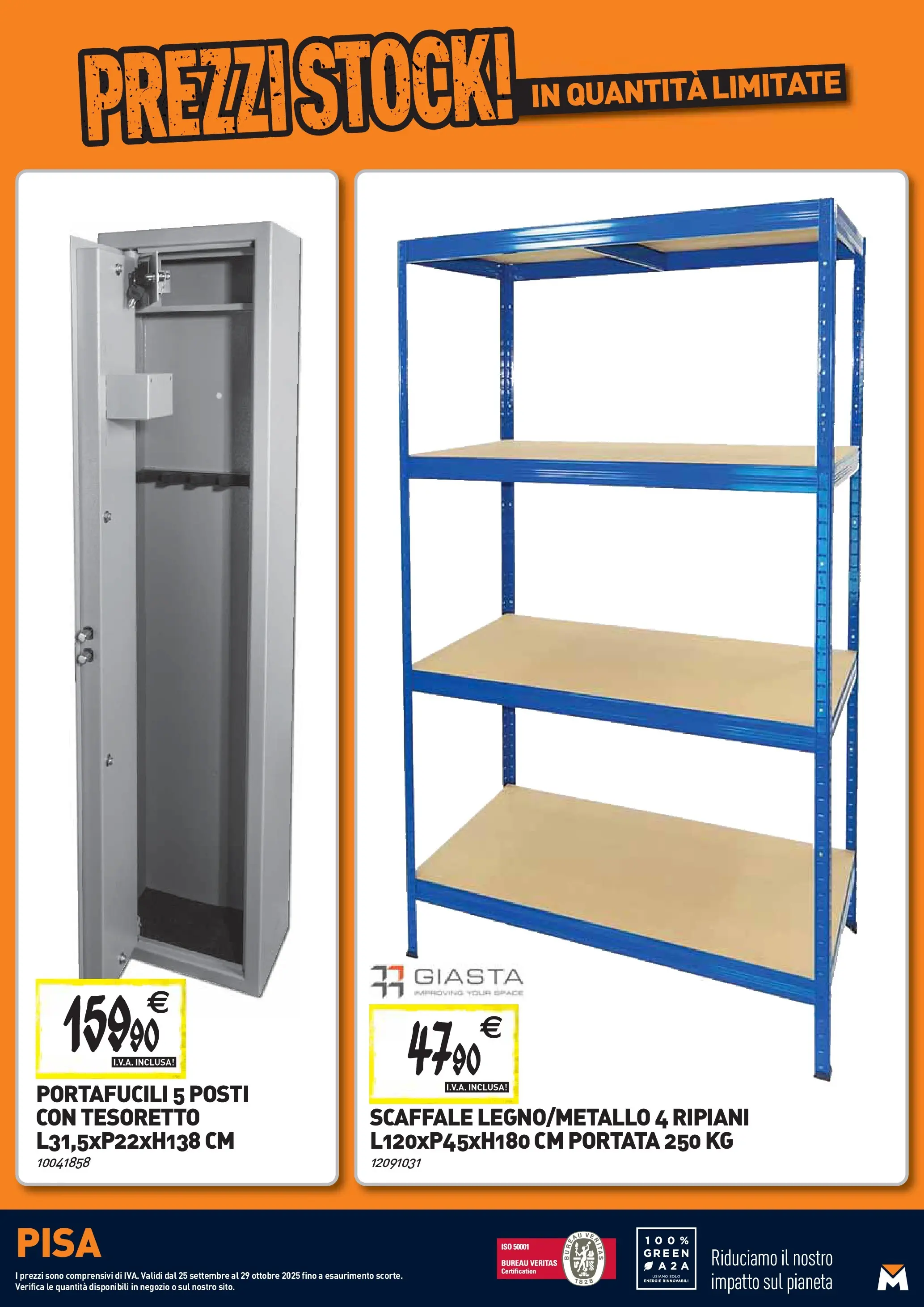 Nuovo TECNOMAT - Straordinari prezzi stock! dal 24/09/2025 > offerte anteprima 🛍️ | Pagina: 27 | Prodotti: Scaffale