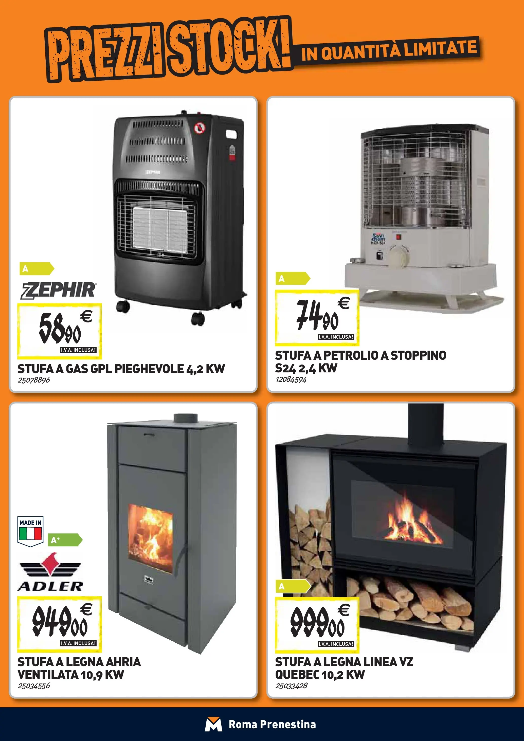 Nuovo TECNOMAT - Straordinari prezzi stock! dal 24/09/2025 > offerte anteprima 🛍️ | Pagina: 10 | Prodotti: Stufa a legna, Stufa, Stufa a gas