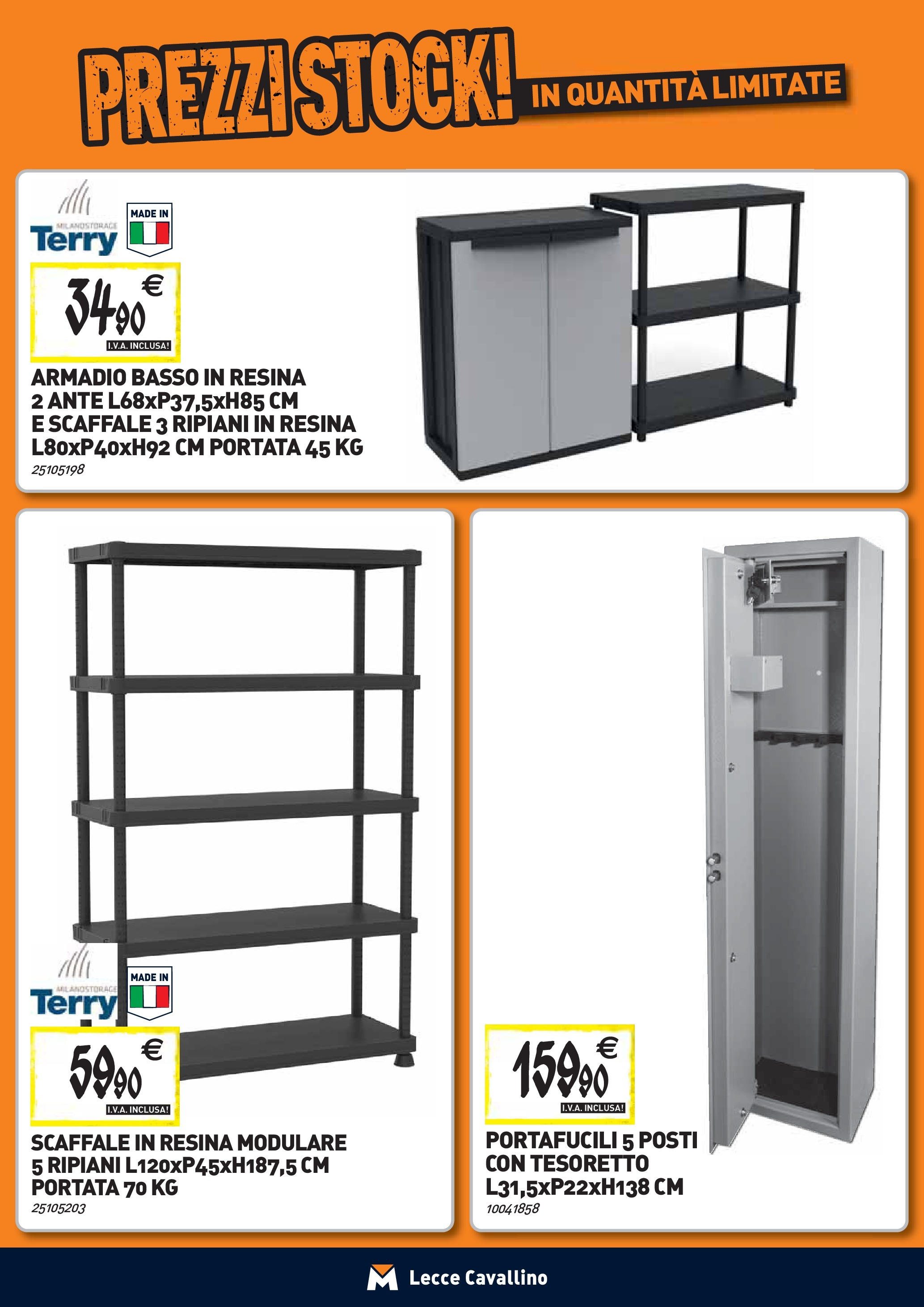 Nuovo TECNOMAT - Straordinari prezzi stock! dal 24/09/2025 > offerte anteprima 🛍️ | Pagina: 26 | Prodotti: Scaffale, Armadio