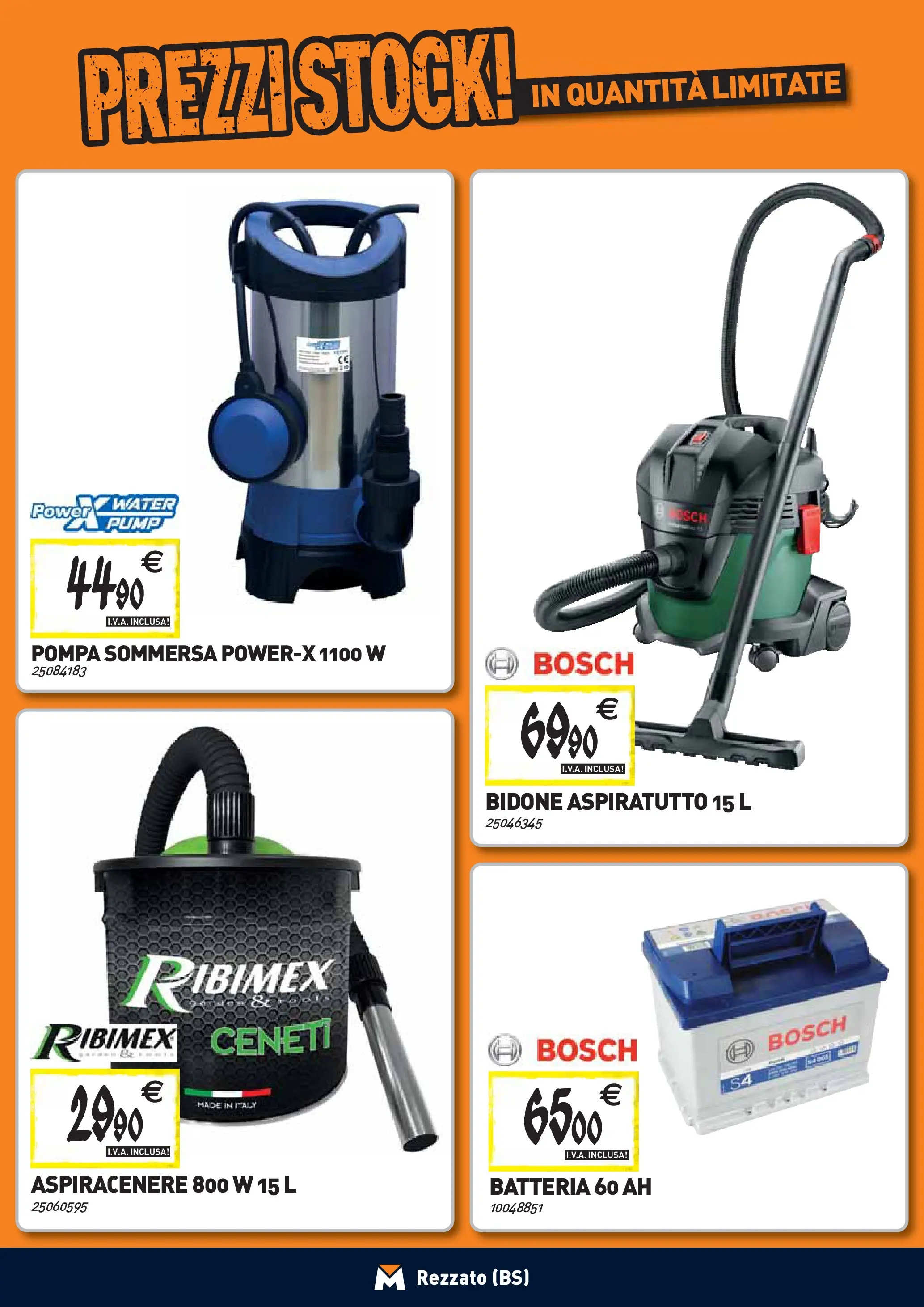 Nuovo TECNOMAT - Straordinari prezzi stock! dal 24/09/2025 > offerte anteprima 🛍️ | Pagina: 24 | Prodotti: Aspiracenere, Batteria