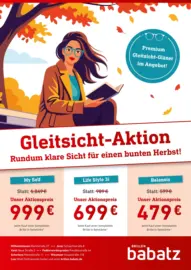 Brillen Babatz - Gleitsicht-Aktion