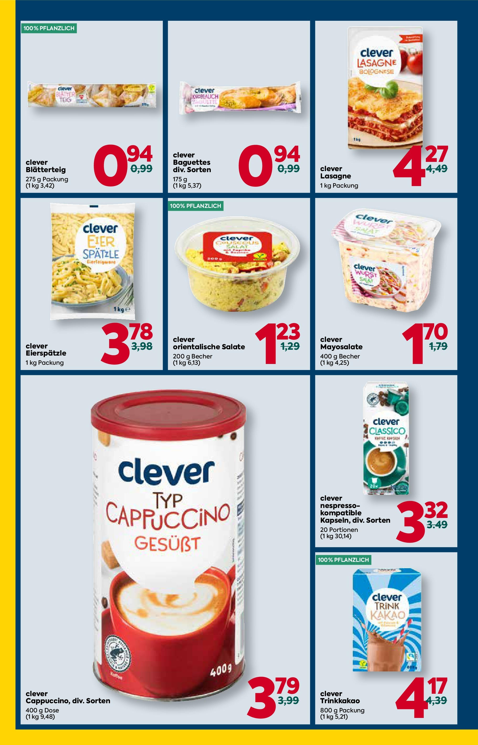 Billa Clever Wien, Moedling, Bad Radkersburg ab 25.09.2025 - Angebote, Prospekt | Seite: 13 | Produkte: Salat, Wurst, Jääkaappipakastin