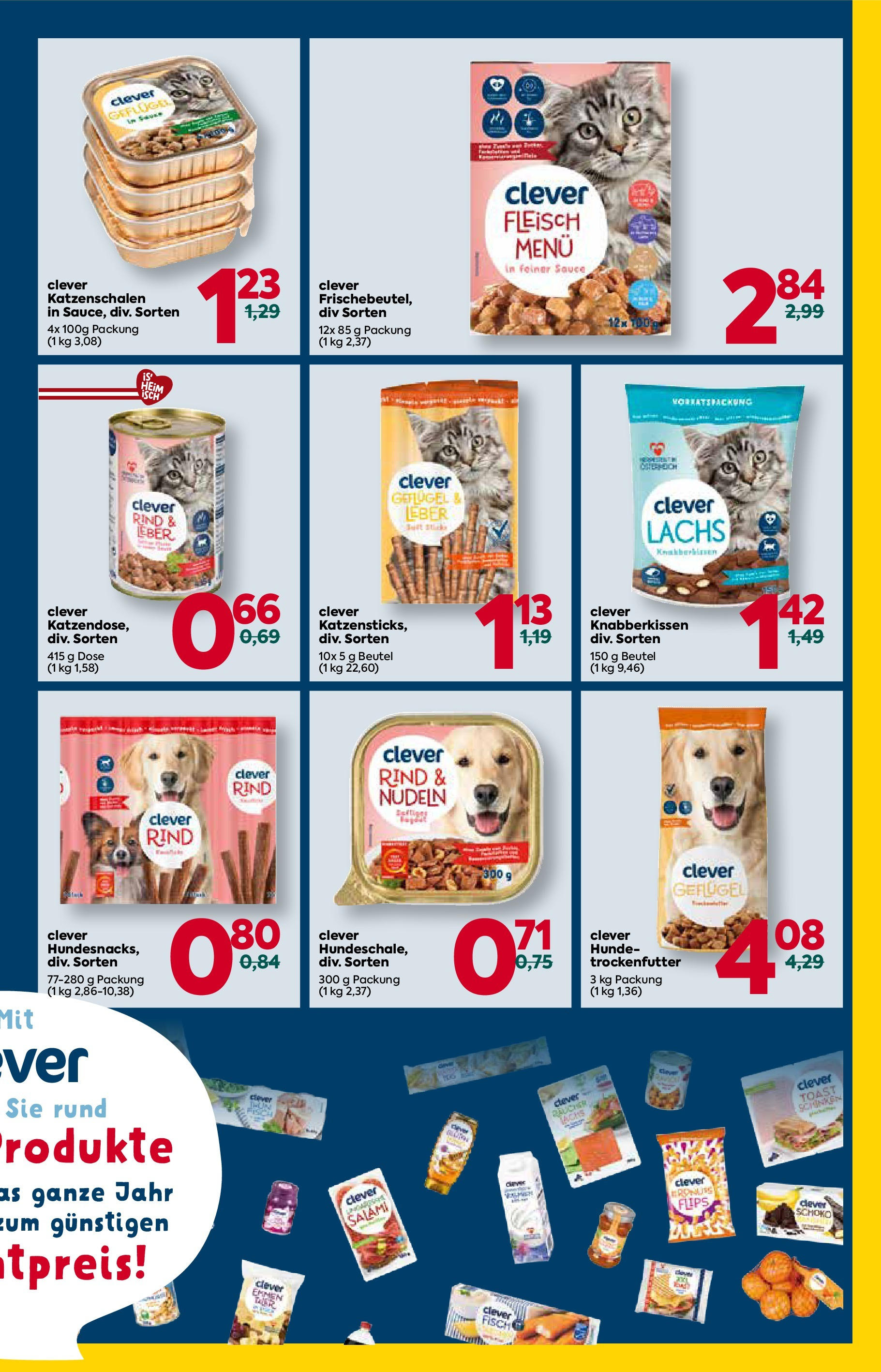 Billa Clever Wien, Moedling, Bad Radkersburg ab 25.09.2025 - Angebote, Prospekt | Seite: 16 | Produkte: Salami, Schinken, Fisch, Nudeln