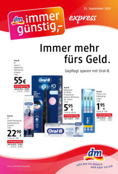 dm drogerie markt Flugblatt Oktober 2025 ab 25.09.2025 gültig